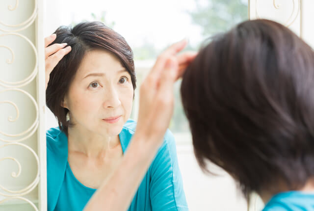 女性型びまん性脱毛症